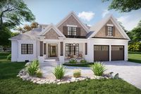 House Plan 8687-00004 - Modern Farmhouse Plan: 3,256 Square Feet, 4 Bedrooms, 3.5 Bathrooms