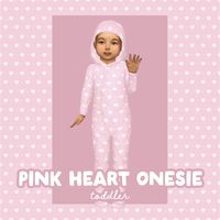 Pink Heart Onesie Toddler - Screenshots - The Sims 4 Create a Sim - CurseForge