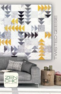 Twisted Geese quilt pattern