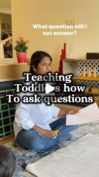 Anna Marie Montessori on Instagram: "Similar to the encouraging baby talk, needlessly replying to questions that you know they know the answer won’t push them to ask the real questions they have. They develop through trail and error in conversation and you are the first level of conversation they have."