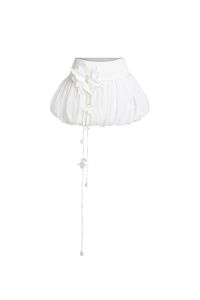 Velez Balloon Gathered Chiffon Mini Skirt | MEAN BLVD