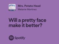 mrs. potato head - melanie martinez