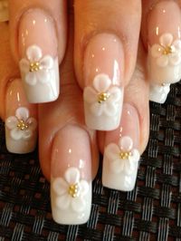 Aesthetic flower nails #pink #brown #aesthetic #fashion #music #y2k #baddie #silver #nyc #outfits #retro #vintage #femmefatale #girlboss #darkfeminine #blythedoll #softfeminine #lightfeminine