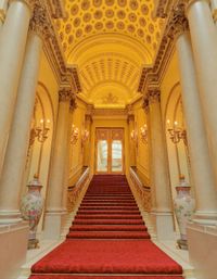 Stairway to The Queen's Office in Buckingham Palace