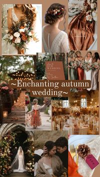 A romantic autumn wedding vibe that will swoon you!