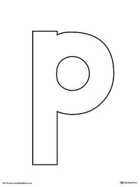 Alphabet Letter Hunt: Letter P Worksheet | MyTeachingStation.com