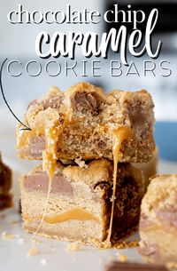 Caramel Cookie Bars - Cooking With Karli