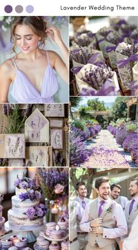 Pin this if you're envisioning an elegant and romantic wedding. This guide covers how a lavender theme can add whimsy and sophistication, from venue selection and invitations to dresses, floral arrangements, menu, wedding favors, and decor essentials.