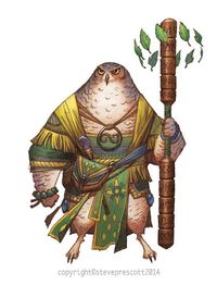 Owl warrior monk, Redwall style fantasy inspiration From SoulSpark - Real-Time Card Battles - Vin of Nod