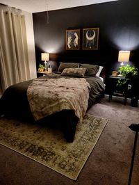 20 Dark and Moody Bedroom Decor Ideas » Lady Decluttered