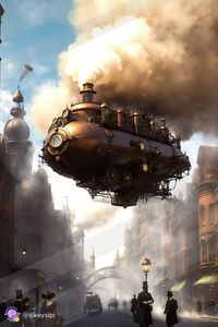 #IndustrialFantasy #SteampunkUrbanLife #SteampunkCity #Steampunk💥https://buysnap.tech/sikeysipi💥Witness the industrial fantasy of steampunk urban life. The blend of Victorian aesthetics with mechanical innovation creates a unique and immersive world of art and technology. #IndustrialFantasy #SteampunkUrbanLife #VictorianAesthetics #MechanicalInnovation #ImmersiveWorld