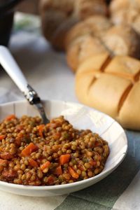 Receta de Lentejas con chorizo. Un clásico que faltaba en mi cocina