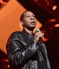 LOS ANGELES, CA - JUNE 23: Comedian Mark Curry performs onstage during the 2016 BET Experience at Staples Center on June 23, 2016 in Los Angeles, California. (Photo by Alberto Rodriguez/BET/Getty Images for BET)