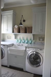 laundry. bright, clean and airy.