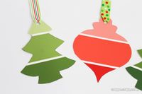 DIY: paint chip gift tags