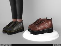 The Sims Resource - 984 - Leather Boots (Female) - Download