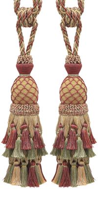 Vintage look tassels for circus theater curtains