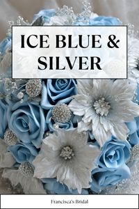 If you are looking for ideas to help you create your wedding color palette, then check out these beautiful ice blue and silver wedding color ideas to help inspire you! | Wedding color schemes | Wedding color palettes | Wedding theme | Wedding theme ideas | Wedding colors | Wedding color inspiration | Wedding color ideas | Wedding themes | Wedding colors unique | Fall wedding color ideas | Winter wedding color ideas | Spring wedding color ideas | Summer wedding color ideas |