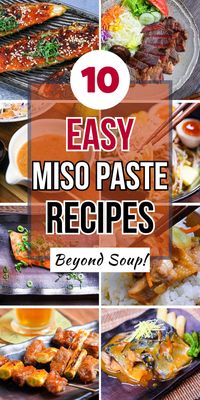 Ever wondered how Japanese home cooks use miso paste every day? 🍜 This collection of 10 tried-and-true recipes brings authentic Japanese flavors to your kitchen, from quick marinades to cozy comfort foods. Pin now to become a pro at cooking with miso paste!