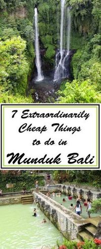 7 Extraordinarily Cheap Things to do Around Munduk, Bali | Trippin' Turpins