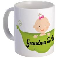 Grandma to Be Pea Pod Mug on CafePress.com #Grandma #mug #GrandmaToBe