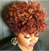 Gorgeous locs and color