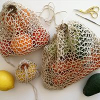 Free Produce Bag Crochet Pattern — byGoldenberry