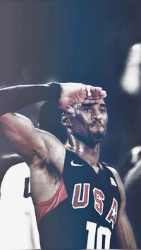 Basketball Legend Kobe Bryant playing for USA