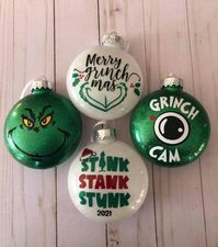 Grinchmas Ornaments - Etsy