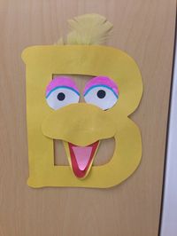 Letter B Big Bird