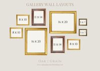 Looking for a gallery wall layout that will impress your guests? Look no further than these designs that will turn heads. #vintageprints #homedecor #retrostyle #vintagedecor Gallery Wall With Sconces, Gallery Wall Layouts, Gallery Wall Sizes, Wall Hanging Arrangements, Next Wall Art, Entryway Gallery Wall, Gold Gallery Wall, Gallery Wall Template, Hallway Gallery Wal