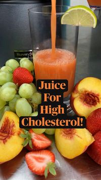 10min · 2 servings     Recipe!…  • 4 Cups Grapes  • 4 Peaches  • 16 oz Strawberries   Fruit is such a powerful, life-giving food for us!  Fruits, especially berries and stone fruits, are absolutely packed with phytonutrients that are incredibly beneficial to our bodies!  This tasty recipe packs in the powerful plant compounds called flavonoids that have been shown help with a host of issues including lowering cholesterol.   Not only is this juice incredibly nutritious, it’s absolutely a joy to the senses! Sweet, tart, floral aromatics. A literal roller coaster of deliciousness for your palate!  I made this juice on the Kuvings EVO820 juicer!  It’s wide feed chute makes juicing super fast! It also does very well with soft fruits like peaches, strawberries and grapes where other juicers stru