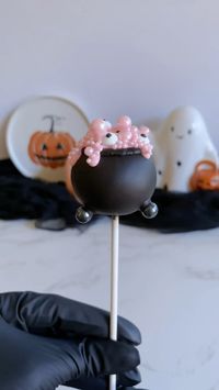 #HalloweenTreats #CauldronCakes #CakepopMagic #WitchyDelights #FestiveBaking #HalloweenBaking #GhoulishGoodies #TrickOrTreatTreats #HalloweenCakes CREDIT :sweetbutterflycravings instagram  SweetAndSpooky   • BewitchingBakes  • SeasonalSweets  • CuteHalloweenTreats  • WitchyEats  • CauldronCrafts