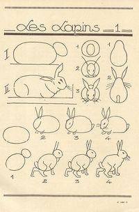 how to draw a bunny