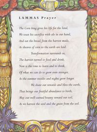 Lugnasad:  #Lammas Prayer.