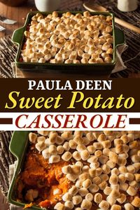 Be it Thanksgiving or Christmas, no holiday is complete without this Paula Deen sweet potato casserole! Make it once, and you'll never look back.