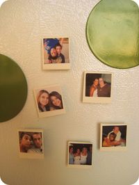 Make these fun Polaroid magnets