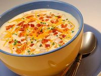 Bring some magic to your kitchen and try this Loaded Baked Potato Soup Recipe from Carnation Cafe in Disneyland