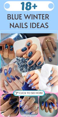 💅🏻 Looking for captivating nail art? Explore our collection of Blue Winter Nails ideas to elevate your style this season. From icy blues to snowflake designs, we have the perfect inspiration to make your nails stand out. Don't miss out on these trendy looks! #BlueWinterNails #NailArtInspo