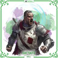 Dictate - 3rd-level Enchantment

Ever wanted to secretly trick or influence someone, or create chaos by imitating another’s voice? No more futile attempts! Simply cast this spell and let the creature itself utter the chaos-inducing words!

Art by Midjourney

#dnd #dungeonsanddragons #5e #homebrew #art #spell #trickery #influence