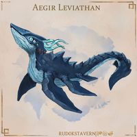 More Homebrew Items, Monsters and Battlemaps in the link! #rudokstavern #dndhomebrew #dnd5ehomebrew #dndhomebrewideas #dndfish #dungeonmaster #dnd5e #dungeonsanddragons #dndcreature #dndmonster #dnd #leviathan 