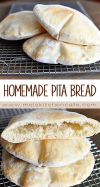 Homemade pita bread is actually one of the easiest yeast doughs to make at home.