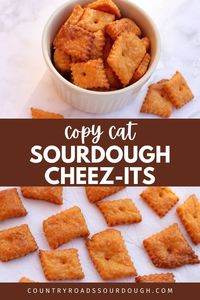 Discover the perfect kid-friendly snack with our DIY sourdough Cheez It crackers recipe. Made from scratch with sourdough discard and cheddar cheese, these healthy crackers are easy to make. Follow our guide on how to make these delicious copycat Cheez Its at home. Enjoy a homemade snack that's both nutritious and satisfying, perfect for any time of the day.