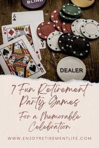 List of Retirement Party Games that are Fun & Memorable. Quick Read with Examples of Retirement Party Games Questions. New Twist on Blindfold & Hot Seat Games.