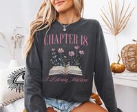 18th Birthday Gifts for Girls, 18th Birthday Long Sleeve T Shirt, Chapter 18 Birthday Shirt for Reader, 18th Gift for Daughter Granddaughter