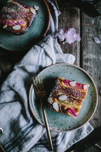 Simple Rhubarb Almond Cake | Adventures in Cooking