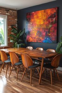 15 New Mid-Century Modern Dining Room Ideas 16