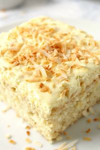 Coconut Pineapple Cake 