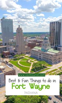 Searching for what to do in Fort Wayne, Indiana? Then, you are covered. This travel guide compiled its top attractions, places to visit, best activities, places to eat & fun things to do in Fort Wayne Indiana, USA. Start planning your itinerary and Bucket list! #fortwayne #indiana #thingstodoinfortwayne #fortwayneindiana #indianatravel #usatravel #usatrip #usaroadtrip #travelusa #ustravel #ustraveldestinations #americantravel #vacationusa #travelamerican