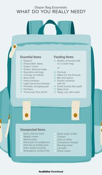 Diaper Bag Essentials: What Do You Really Need?